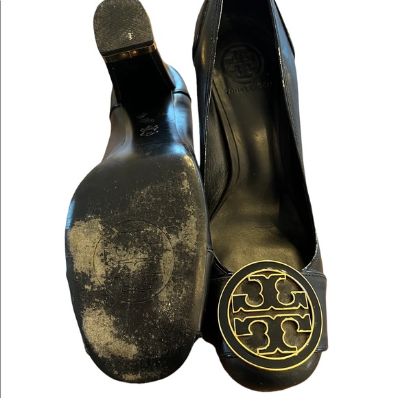 Tory Burch Dewie Leather/Patent Pump size 9 black - Picture 7 of 9
